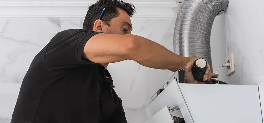 Precision In-wall Dryer Vent Cleaning & Rerouting Corrections in San Marcos, CA